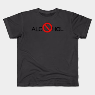 Stop alcohol Kids T-Shirt